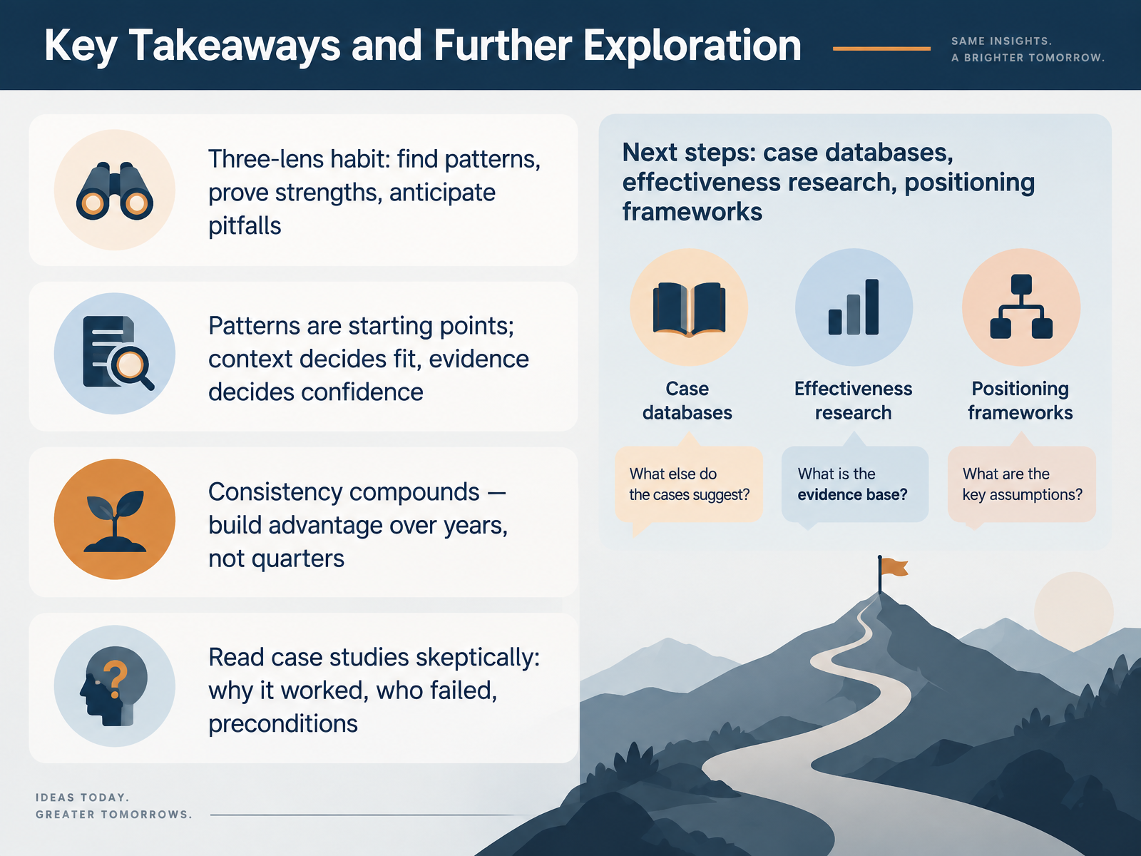 Key Takeaways and Further Exploration