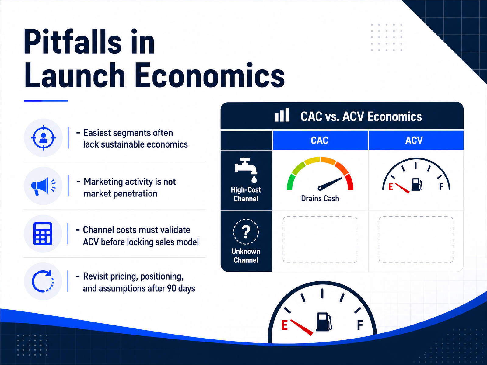 Pitfalls in Launch Economics