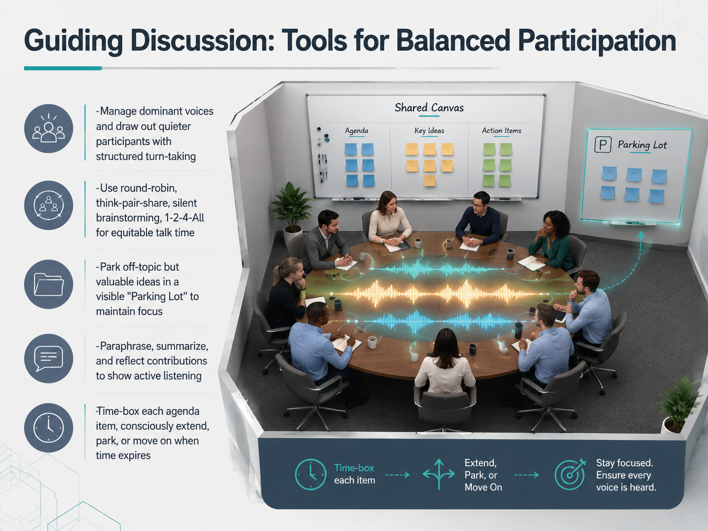 Guiding Discussion: Tools for Balanced Participation