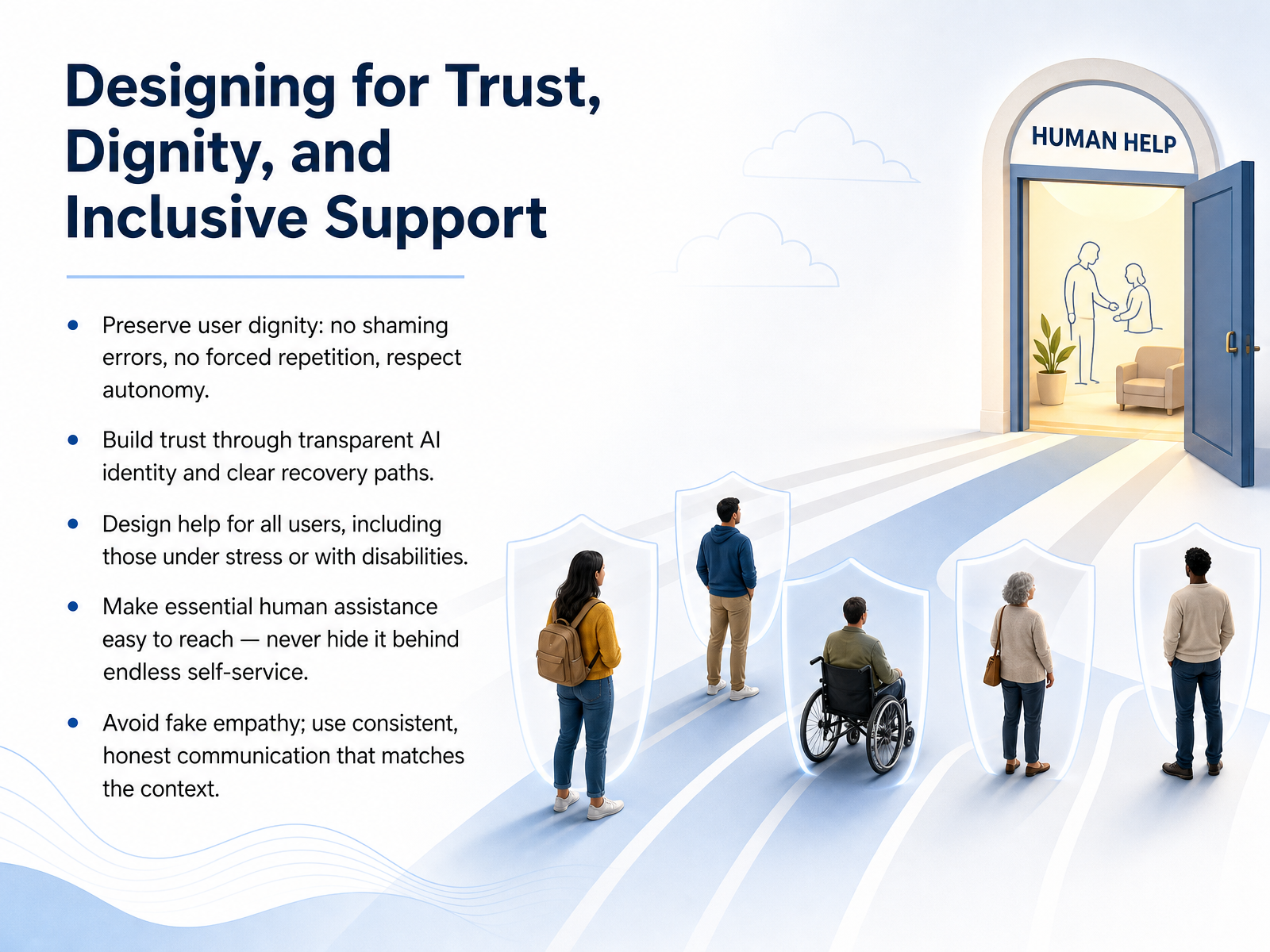 Designing for Trust, Dignity, and Inclusive Support