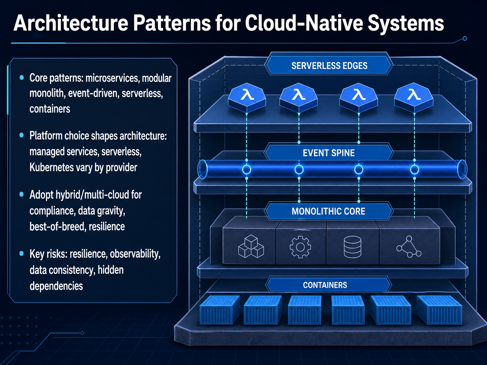 Architecture Patterns for Cloud-Native Systems
