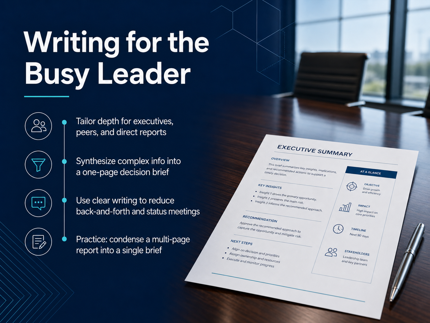 Writing for the Busy Leader