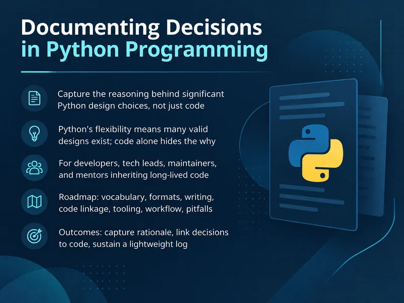 Python Decision Documentation — digital-human course