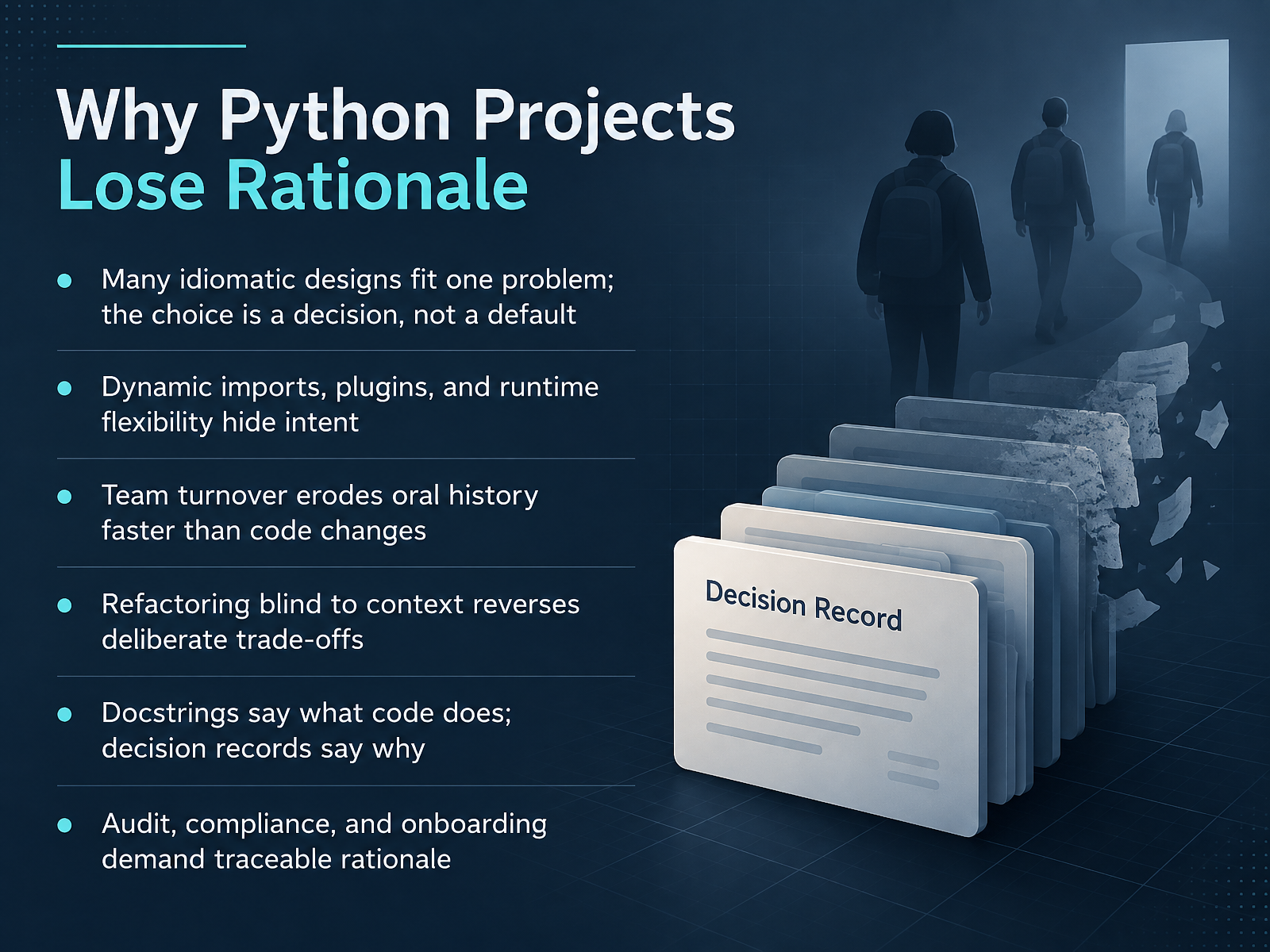 Why Python Projects Lose Rationale