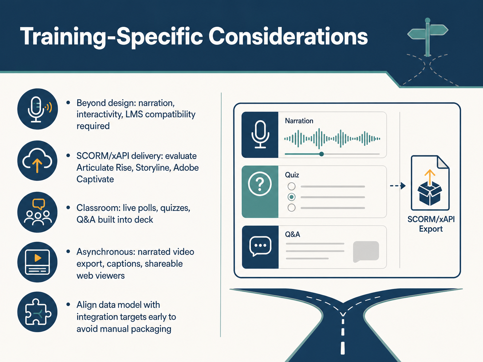 Training-Specific Considerations
