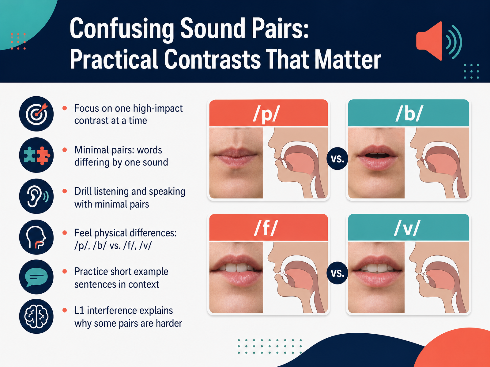 Confusing Sound Pairs: Practical Contrasts That Matter