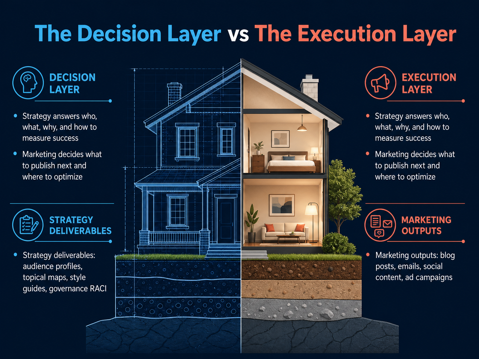 The Decision Layer vs The Execution Layer