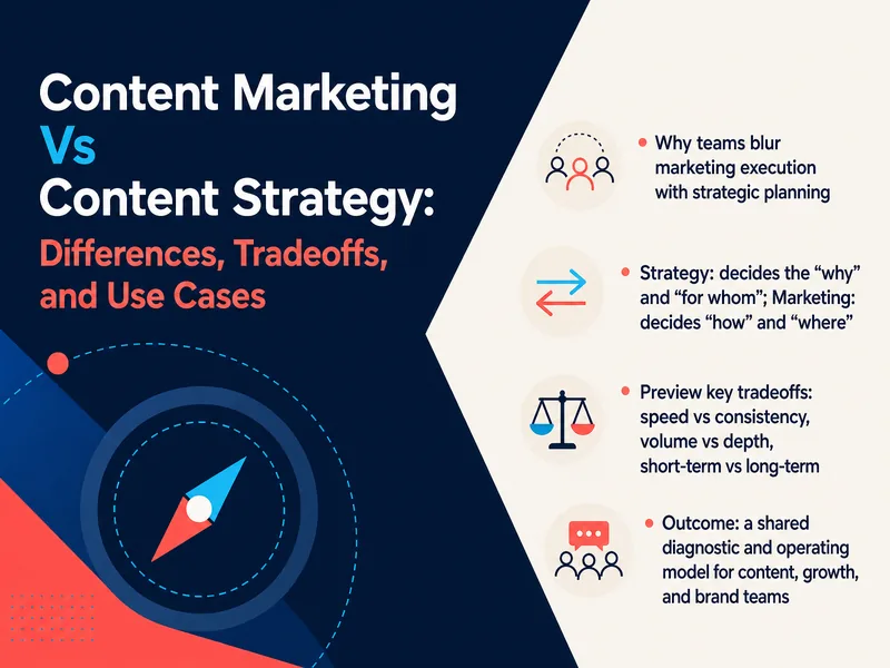 Content Marketing vs Content Strategy — digital-human course
