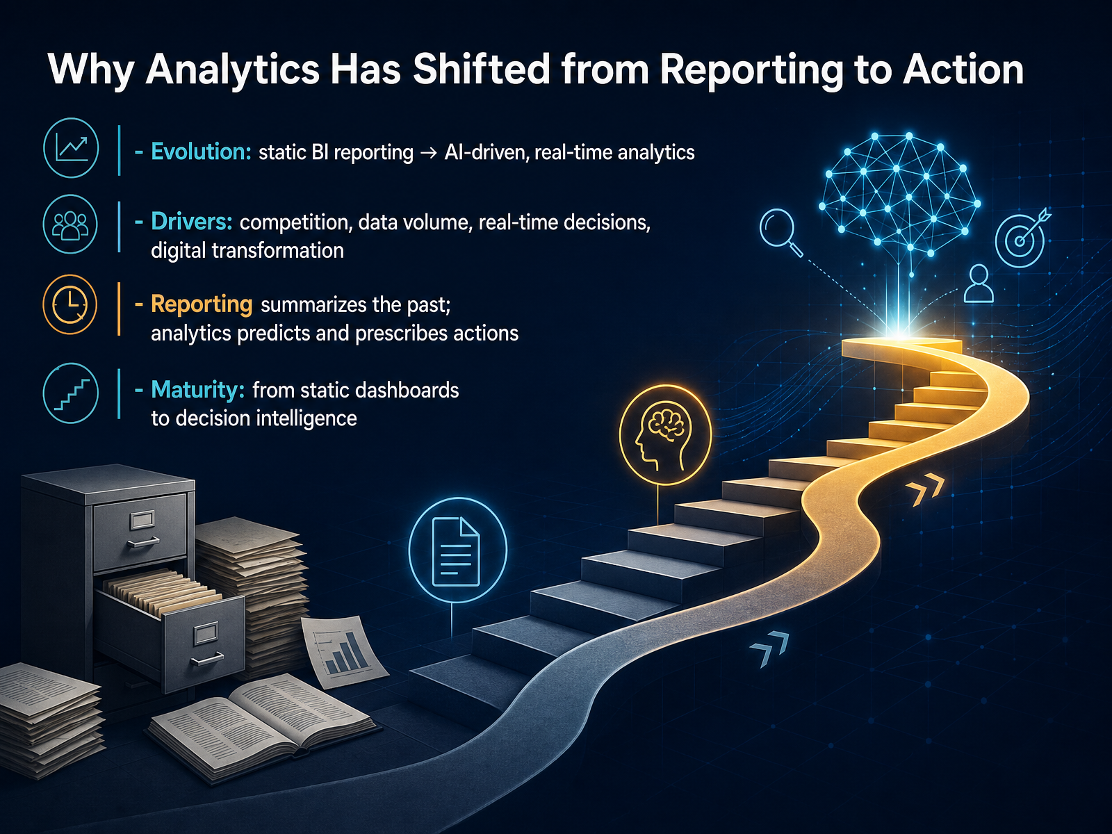 Why Analytics Has Shifted from Reporting to Action