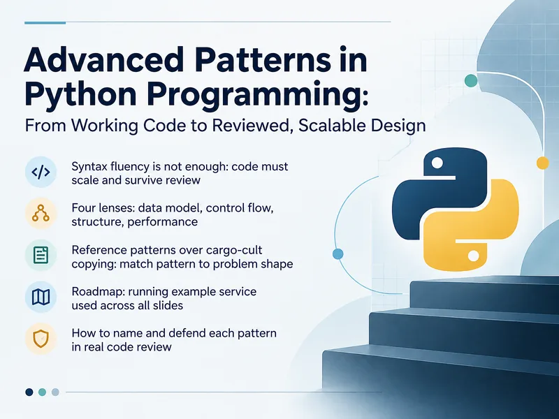 Advanced Python Programming Patterns — digital-human course