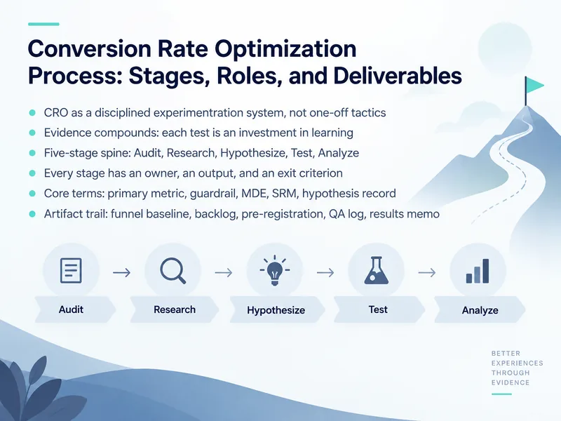 Conversion Rate Optimization Process — digital-human course