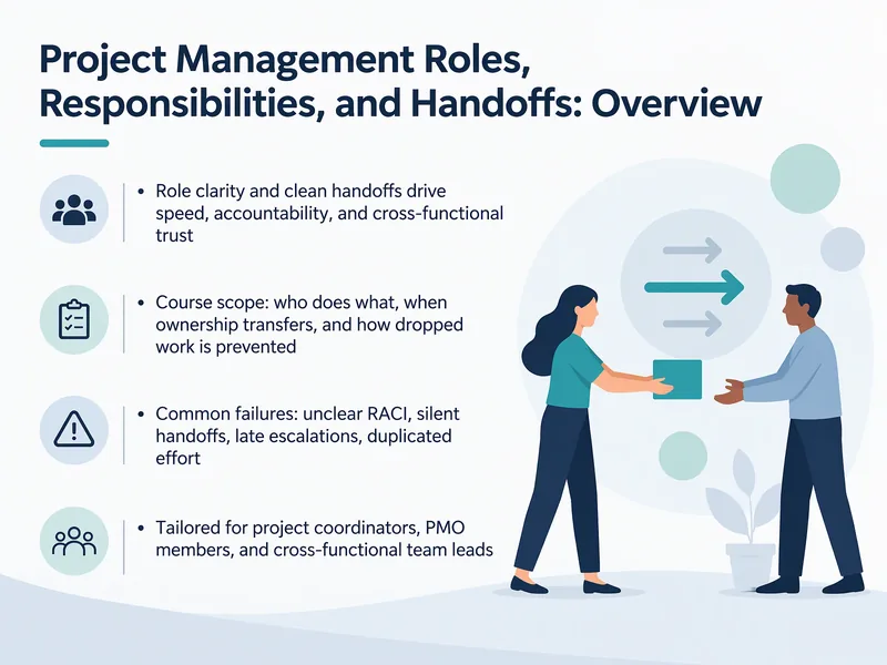 PM Roles, Responsibilities & Handoffs — digital-human course