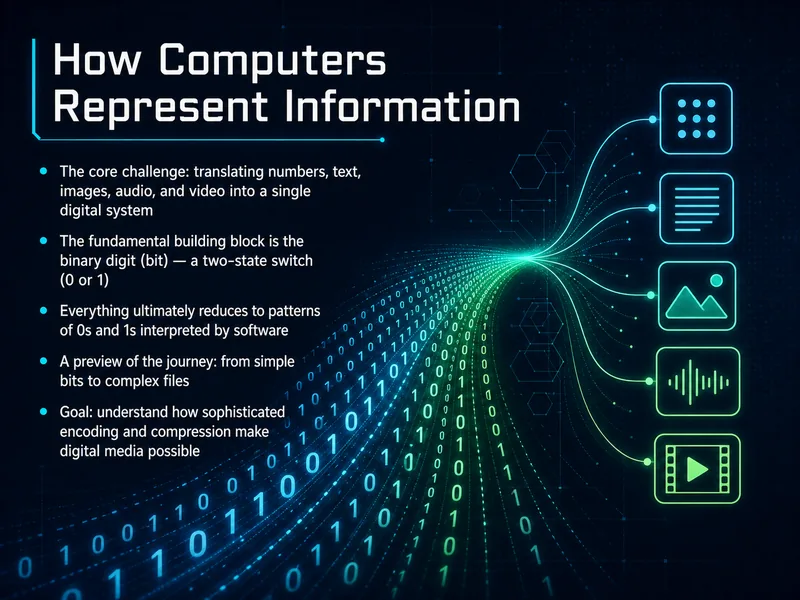 Computing Information Representation — digital-human course