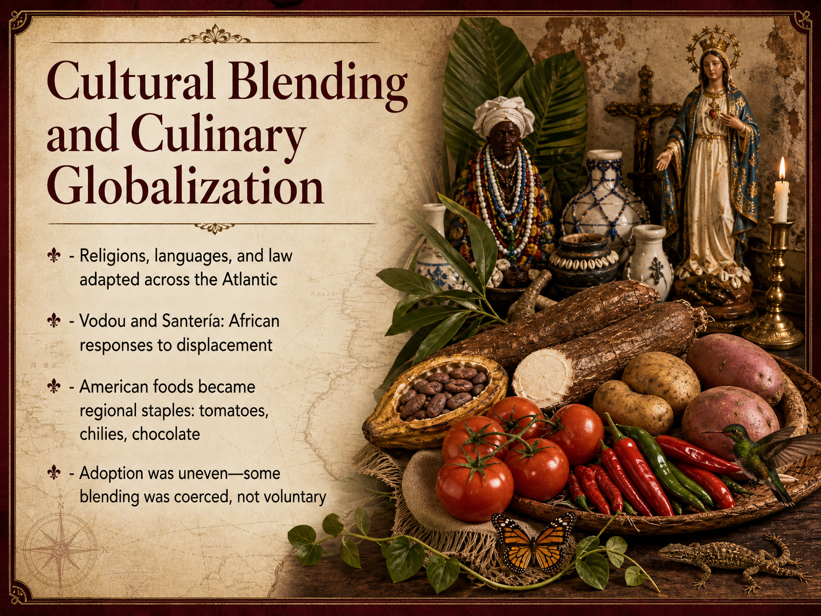 Cultural Blending and Culinary Globalization