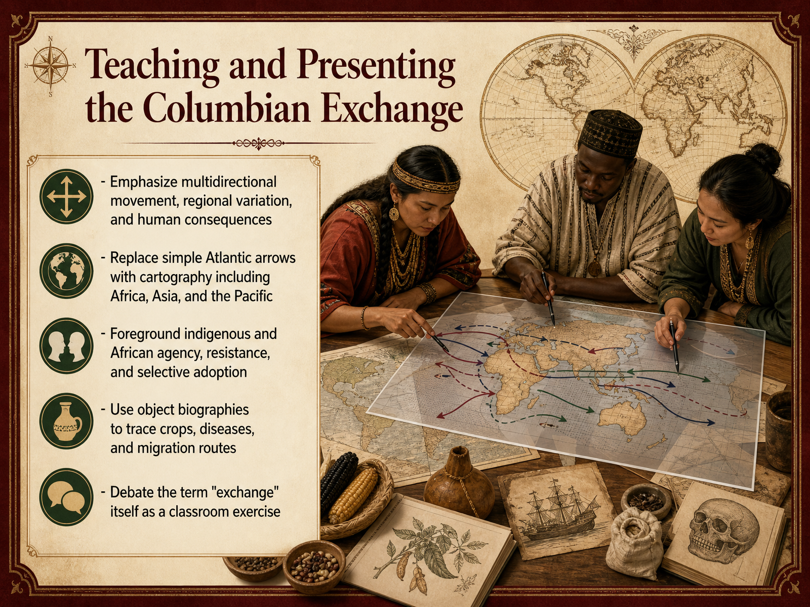 Teaching and Presenting the Columbian Exchange