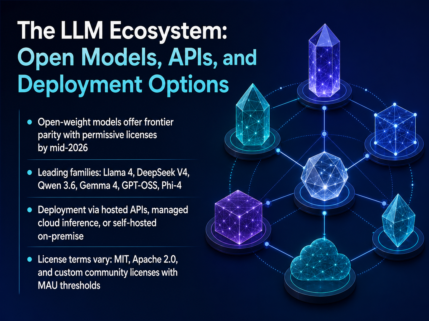 The LLM Ecosystem: Open Models, APIs, and Deployment Options