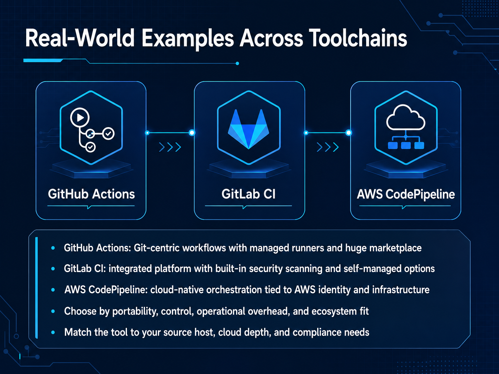 Real-World Examples Across Toolchains