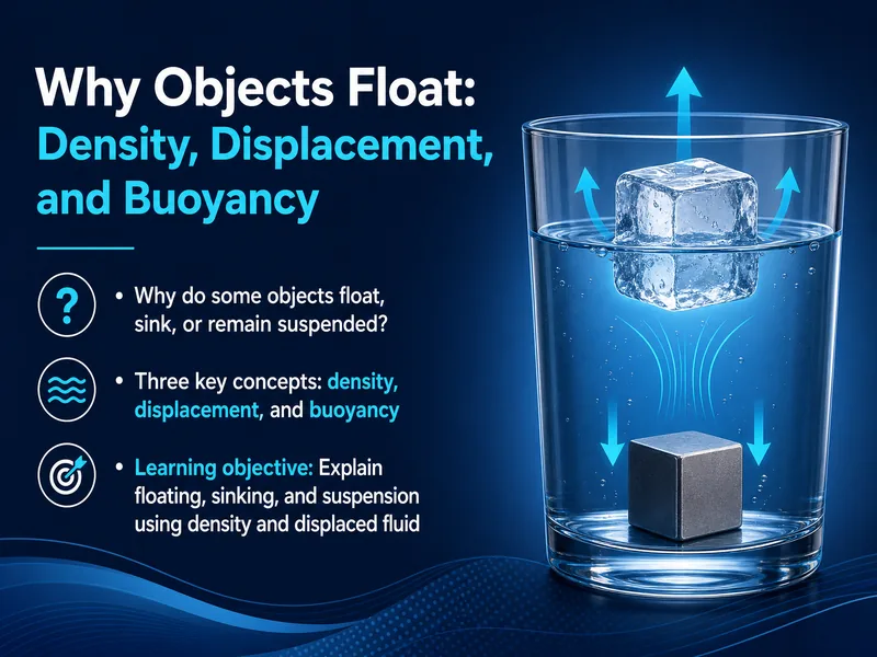 Buoyancy: Density & Displacement — digital-human course