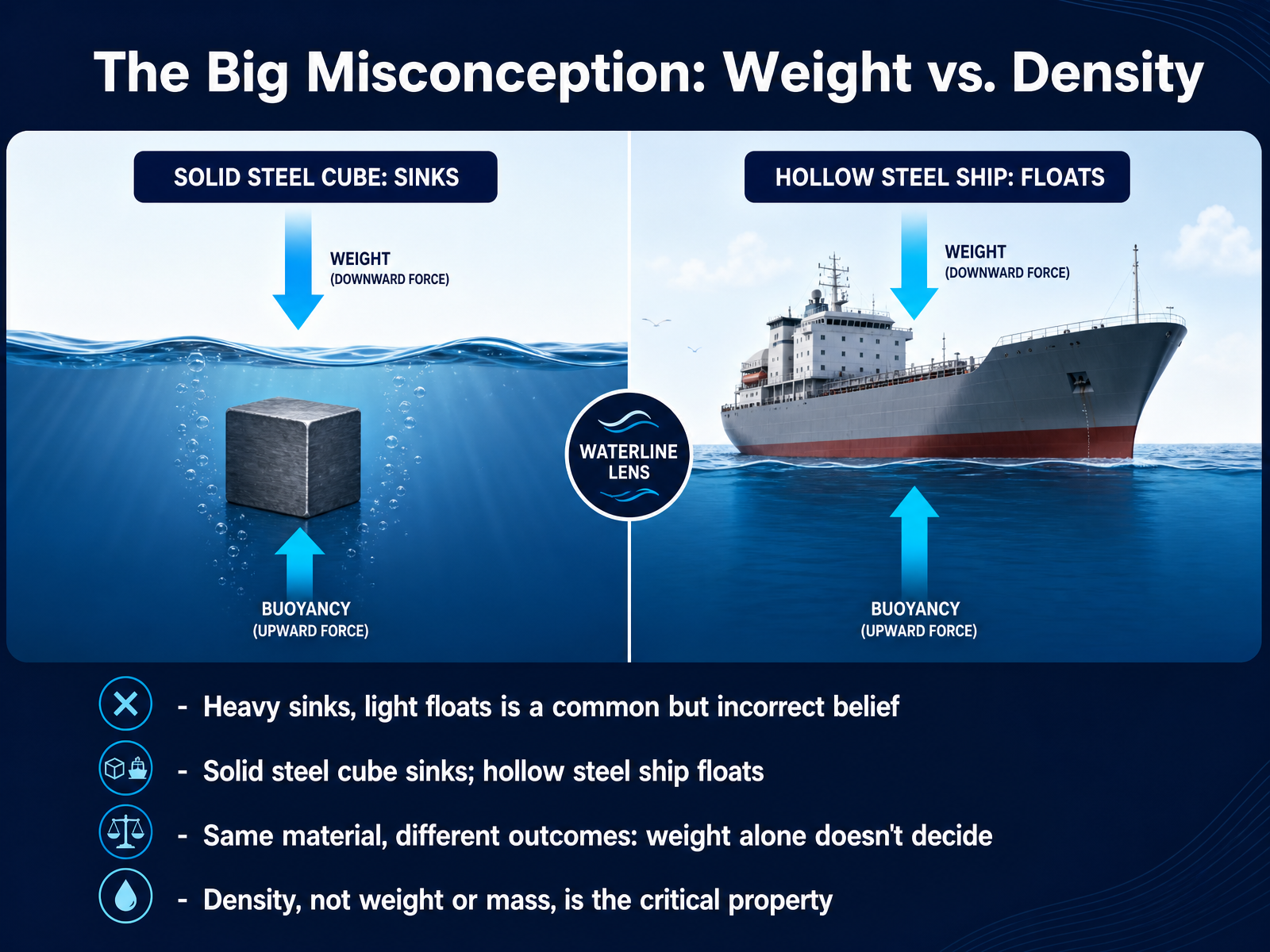 The Big Misconception: Weight vs. Density