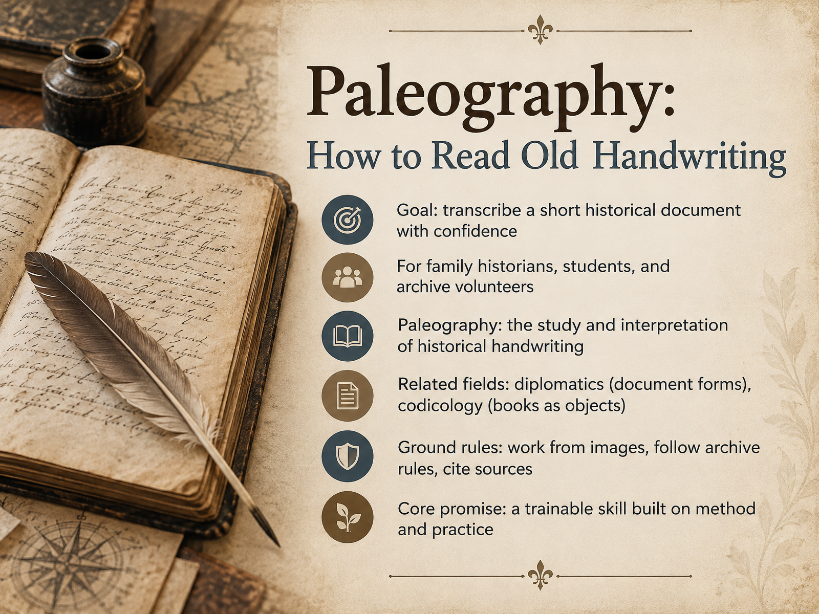 Reading Old Handwriting: Paleography