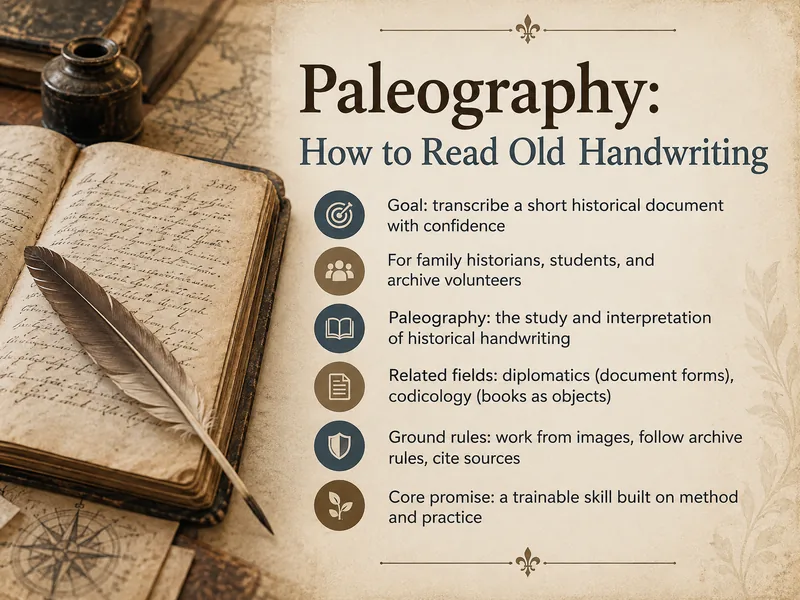 Reading Old Handwriting: Paleography — digital-human course