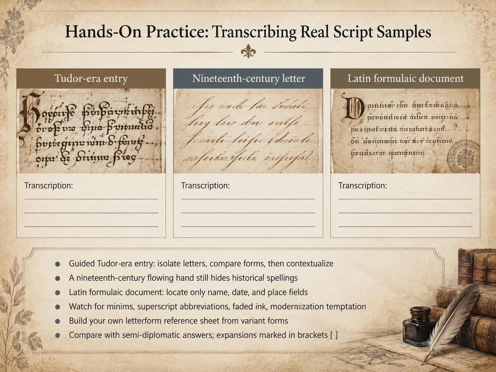 Hands-On Practice: Transcribing Real Script Samples