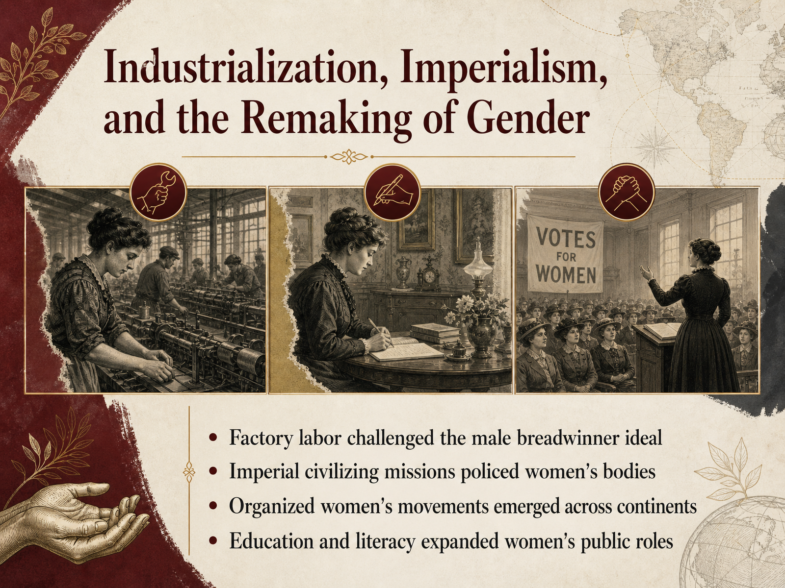 Industrialization, Imperialism, and the Remaking of Gender