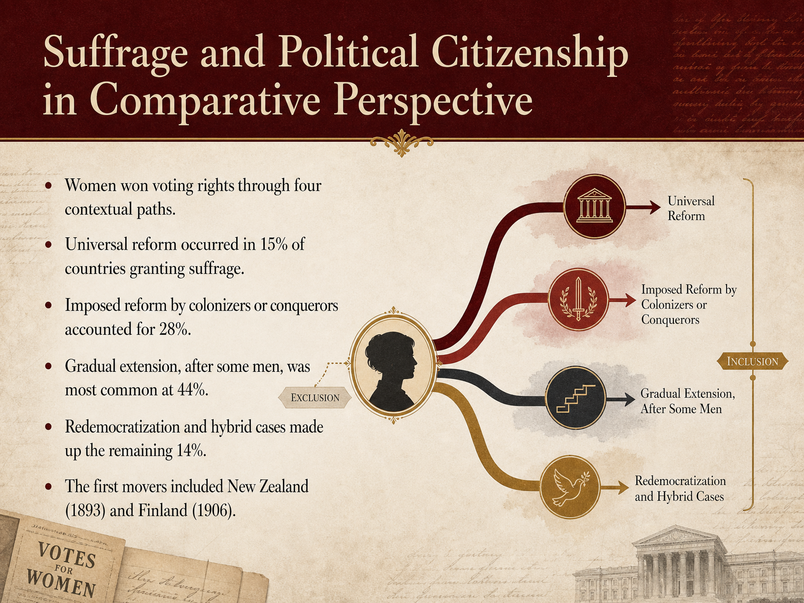 Suffrage and Political Citizenship in Comparative Perspective