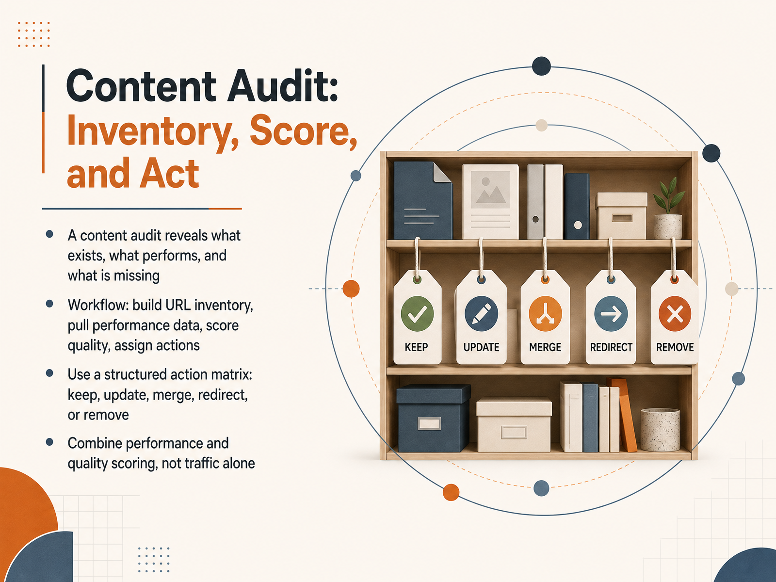 Content Audit: Inventory, Score, and Act