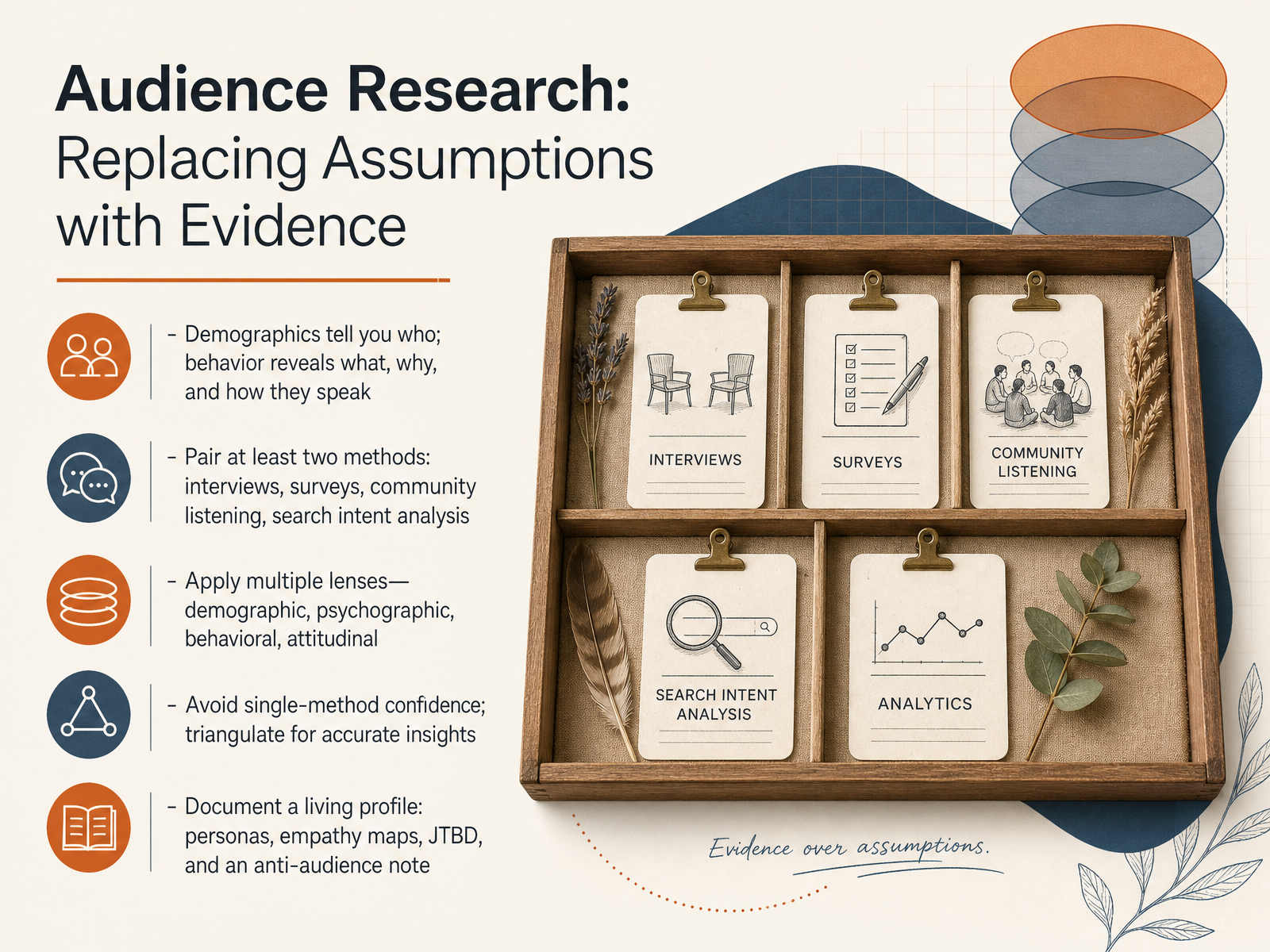 Audience Research: Replacing Assumptions with Evidence