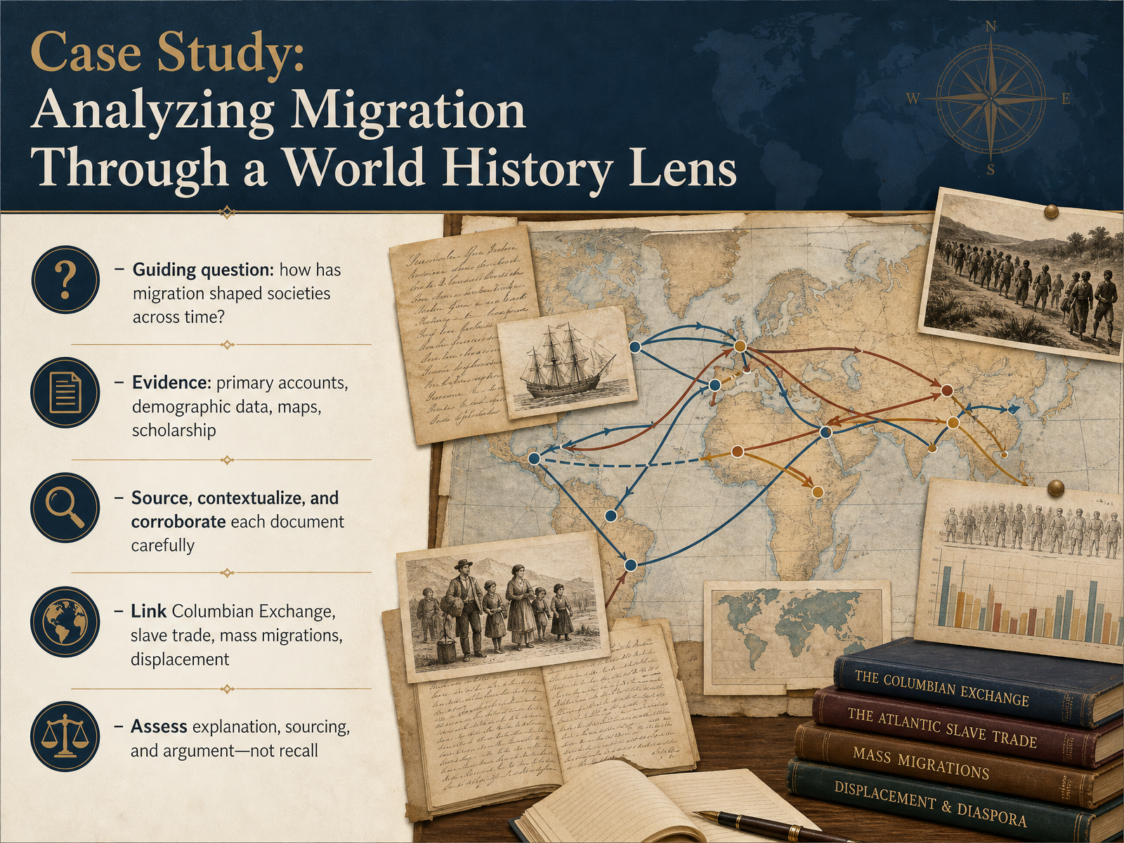 Case Study: Analyzing Migration Through a World History Lens