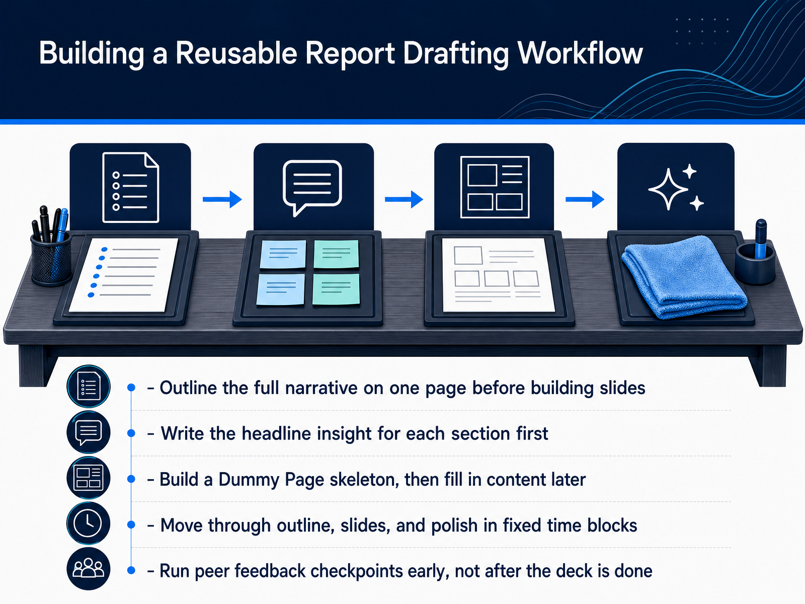 Building a Reusable Report Drafting Workflow