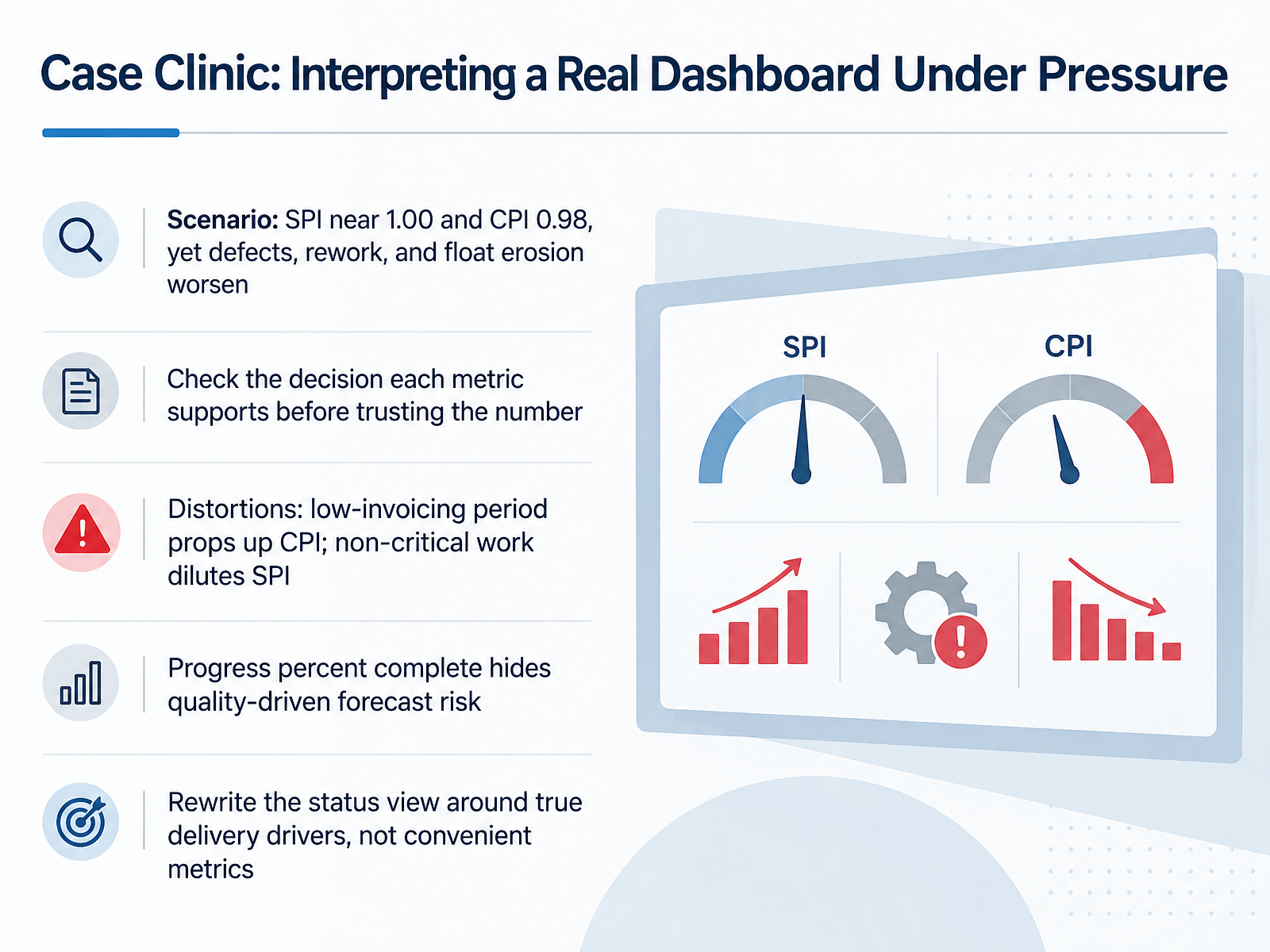Case Clinic: Interpreting a Real Dashboard Under Pressure