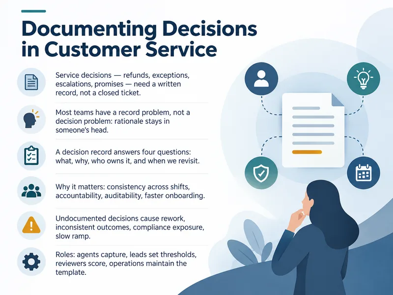 Documenting Decisions in Customer Service — digital-human course