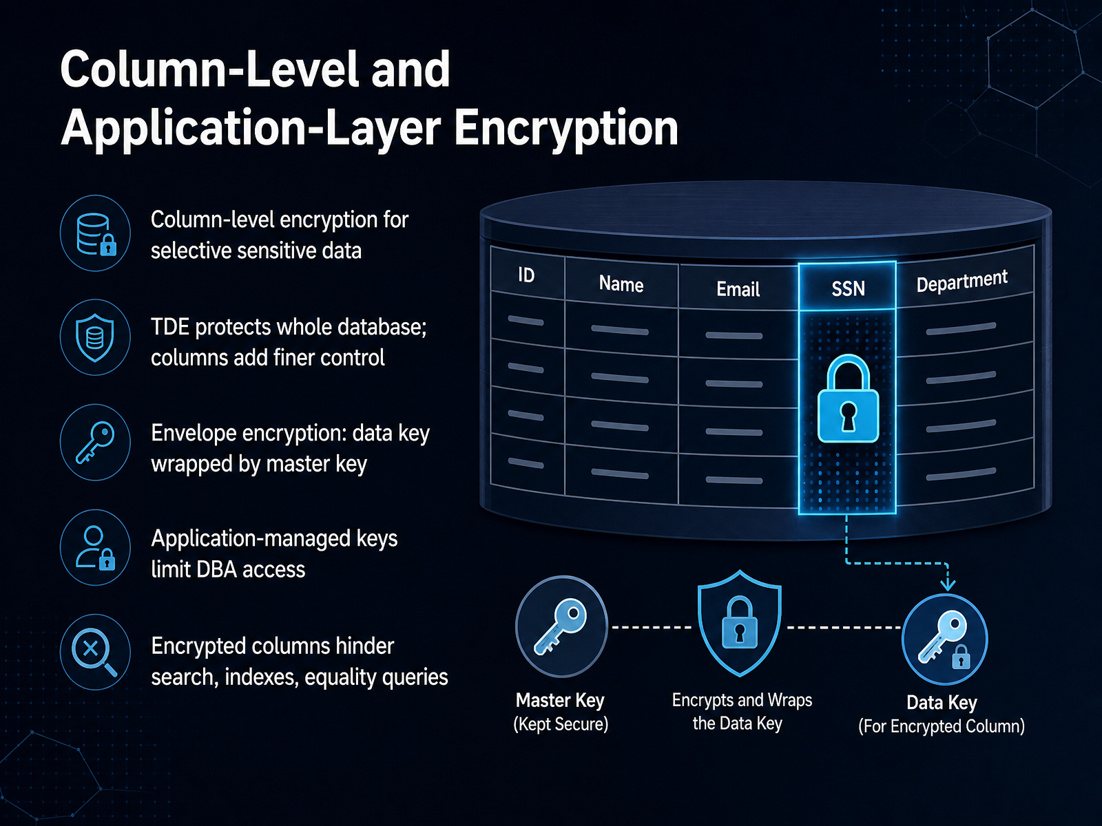 Column-Level and Application-Layer Encryption