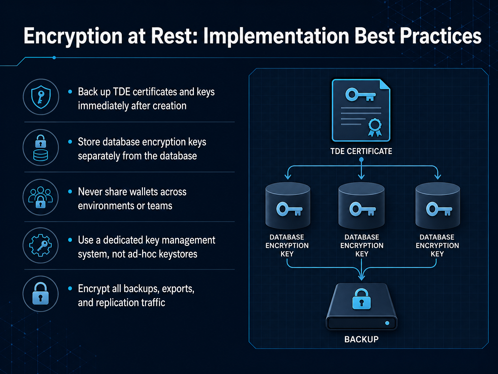 Encryption at Rest: Implementation Best Practices