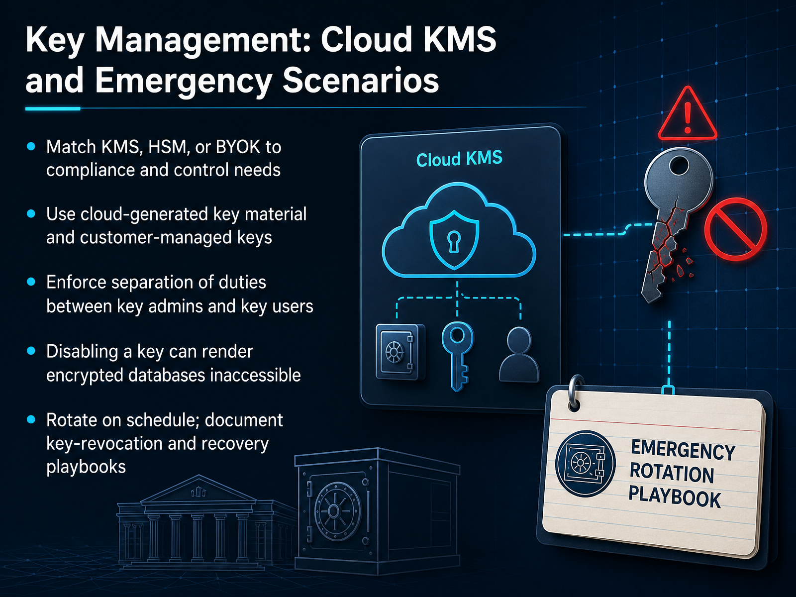 Key Management: Cloud KMS and Emergency Scenarios