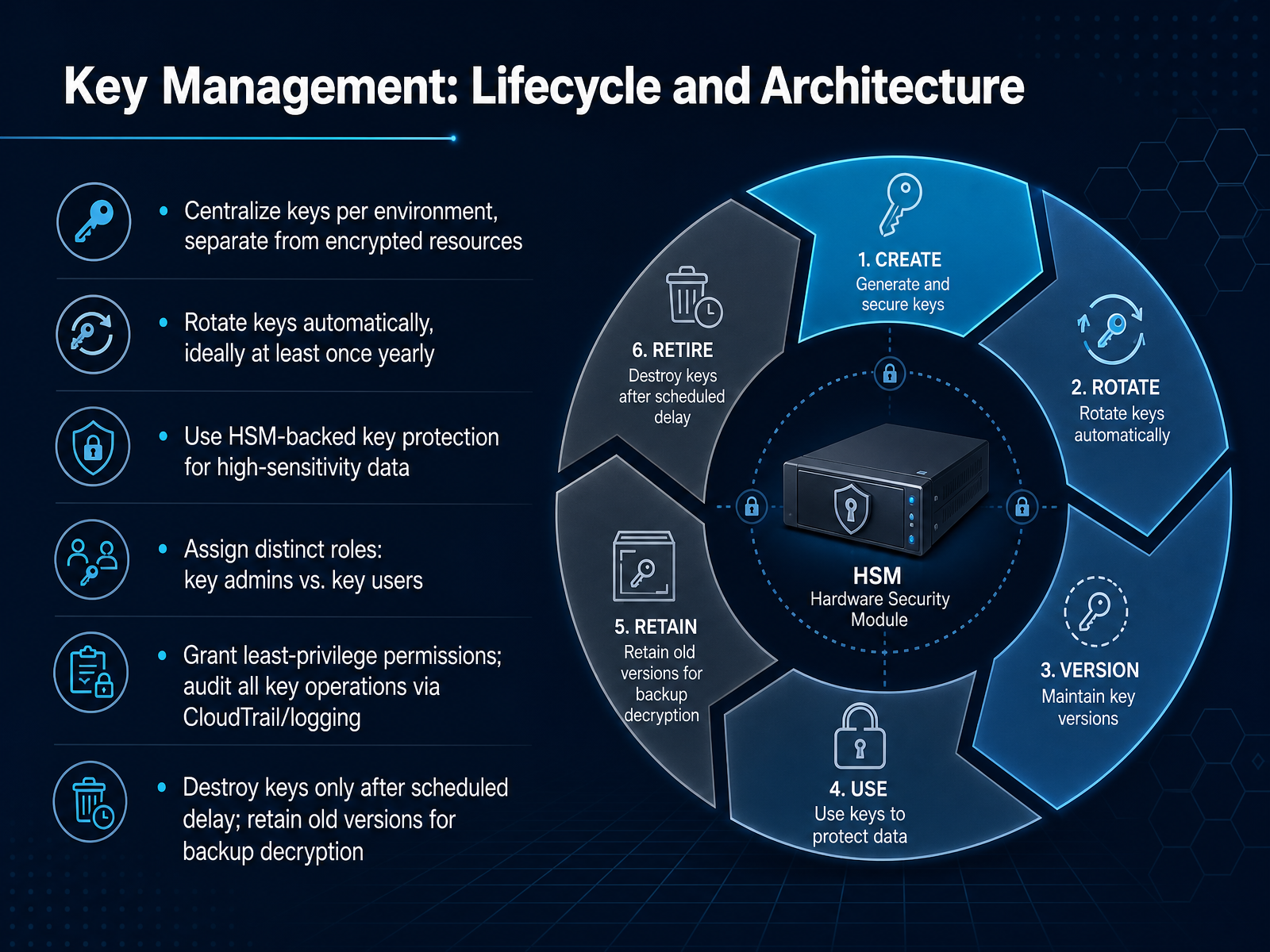 Key Management: Lifecycle and Architecture