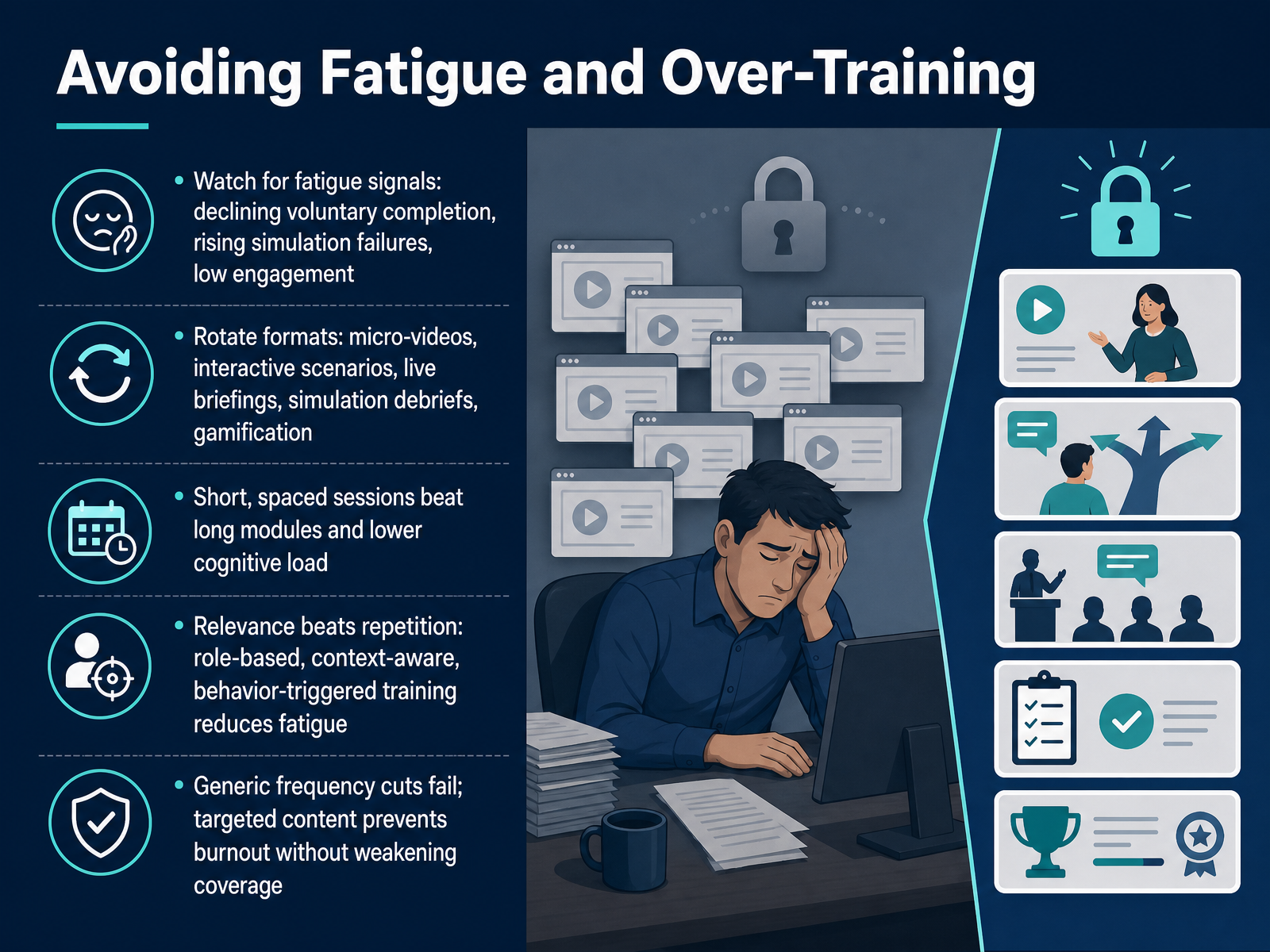 Avoiding Fatigue and Over-Training