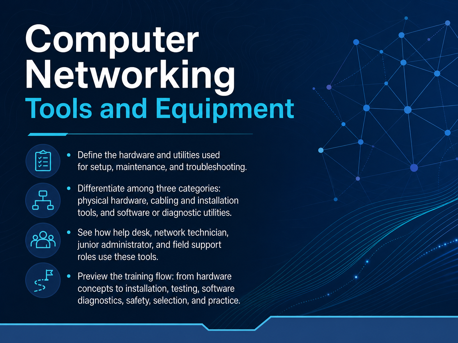 Computer Networking Tools and Equipment