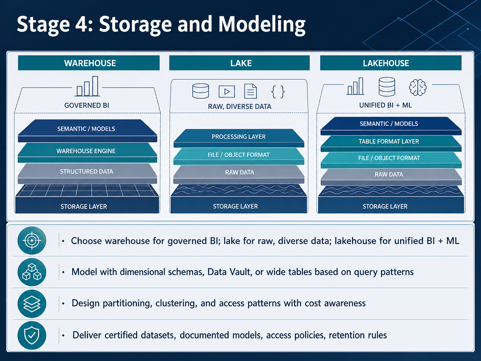 Stage 4: Storage and Modeling