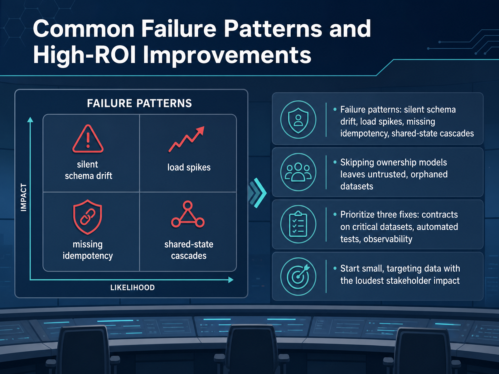 Common Failure Patterns and High-ROI Improvements