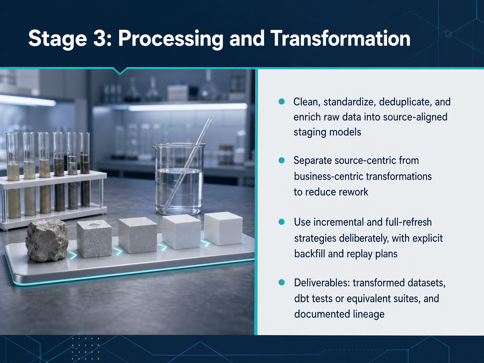 Stage 3: Processing and Transformation
