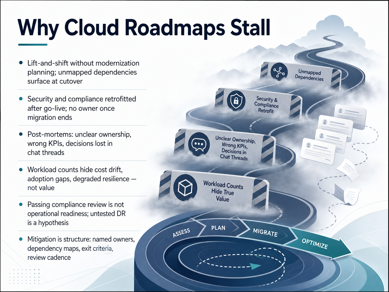 Why Cloud Roadmaps Stall