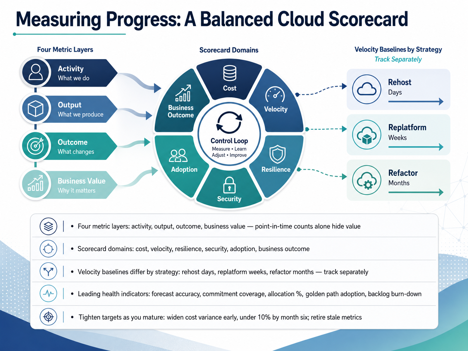 Measuring Progress: A Balanced Cloud Scorecard