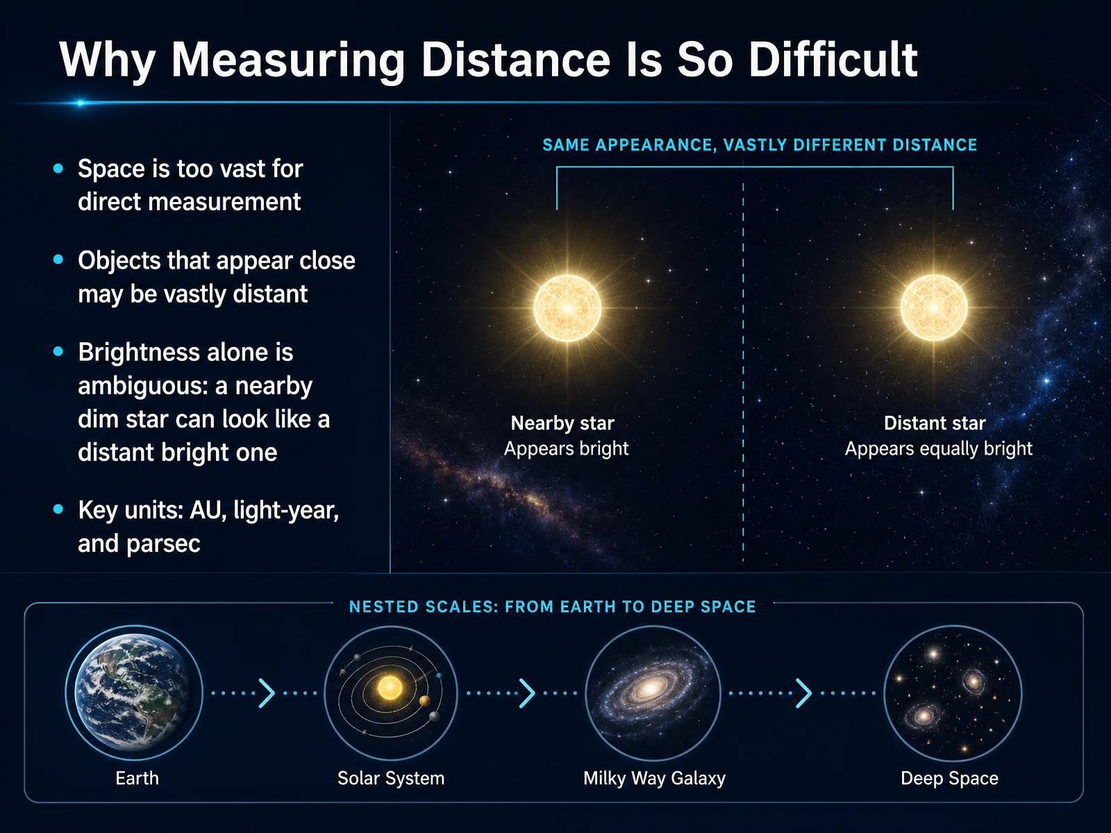 Why Measuring Distance Is So Difficult
