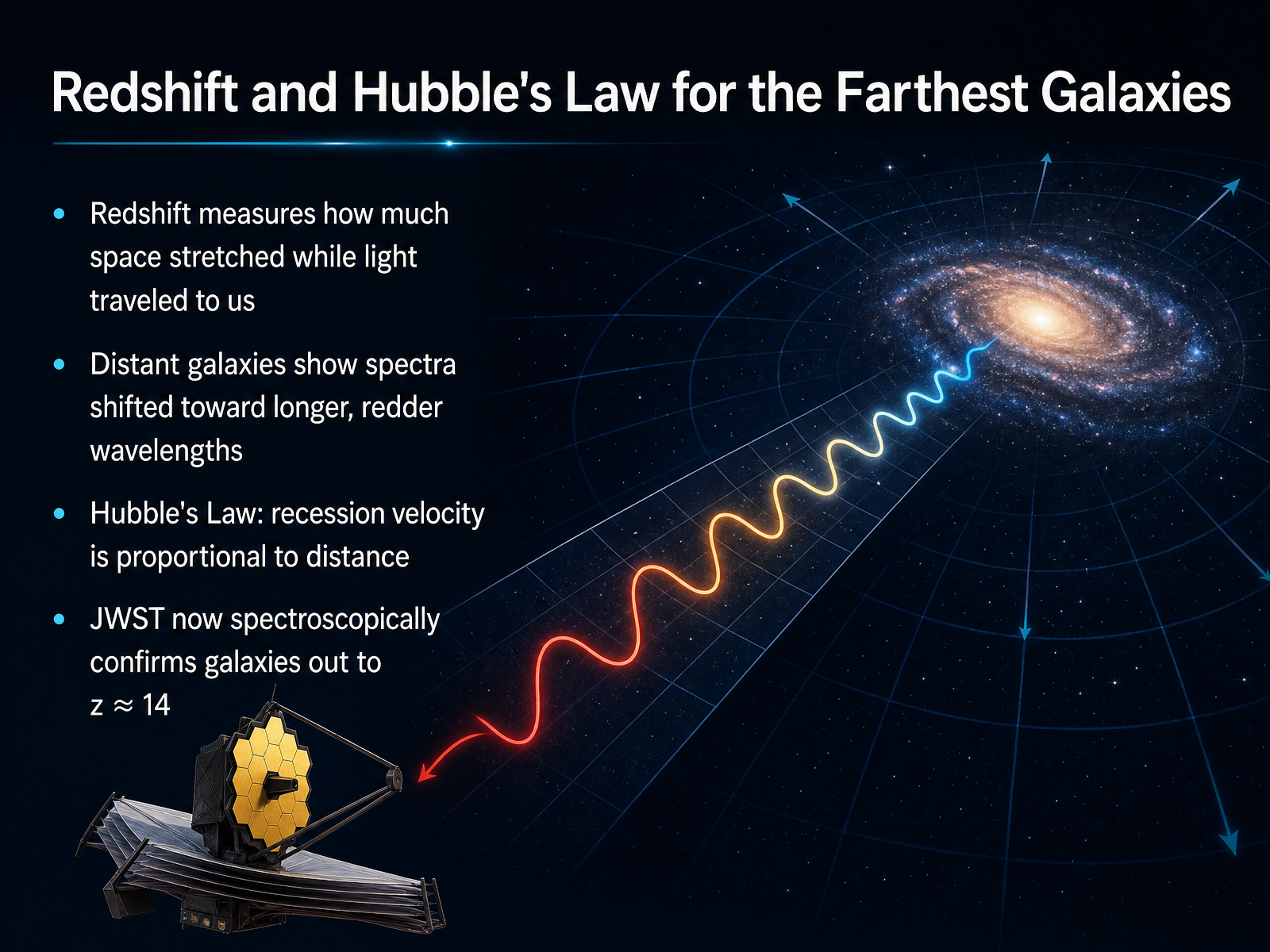 Redshift and Hubble's Law for the Farthest Galaxies