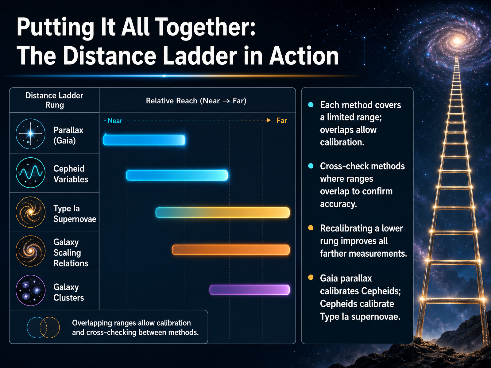 Putting It All Together: The Distance Ladder in Action