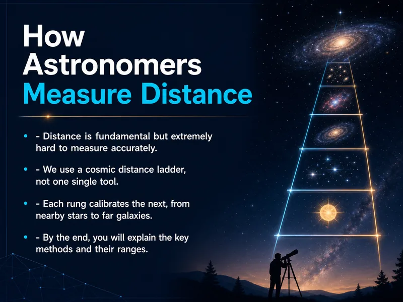 Astronomical Distance Measurement Techniques — digital-human course