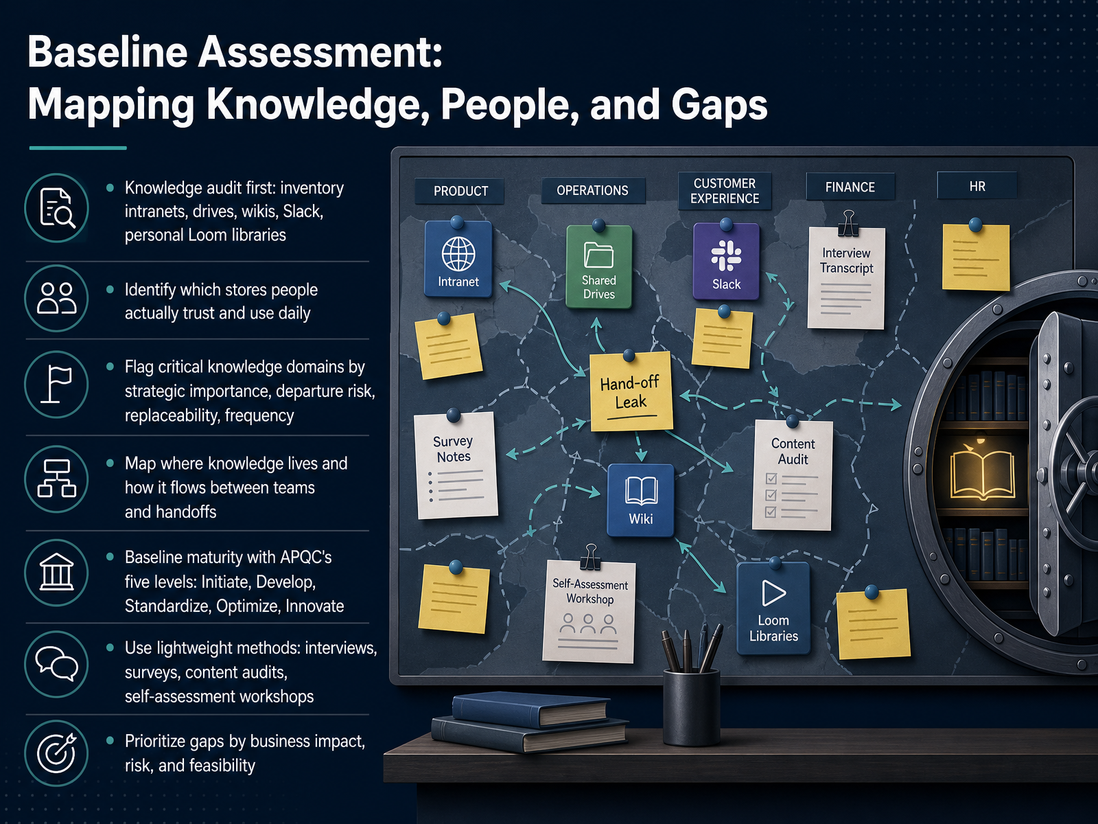 Baseline Assessment: Mapping Knowledge, People, and Gaps